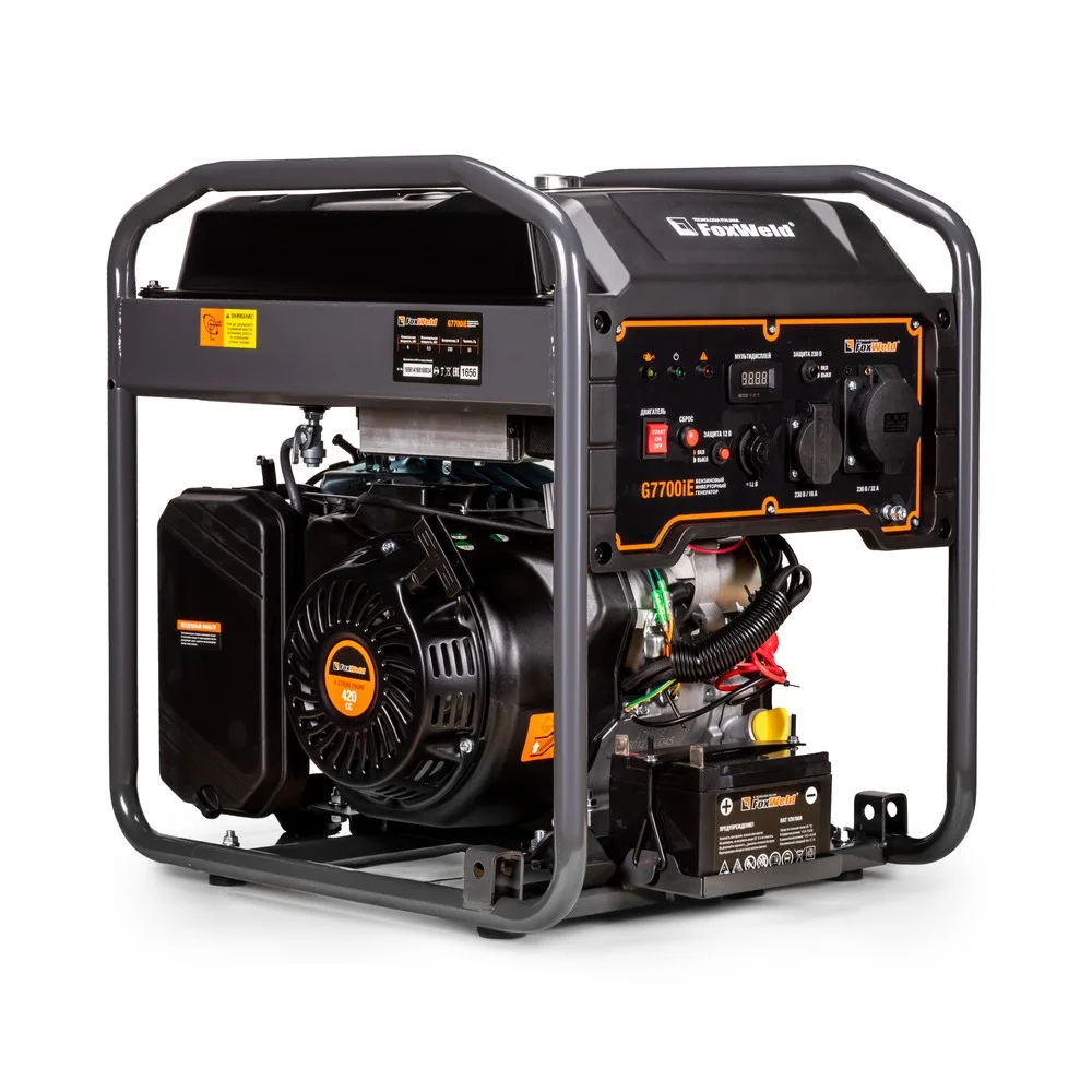 Бензиновый инверторный генератор Foxweld G7700iЕ