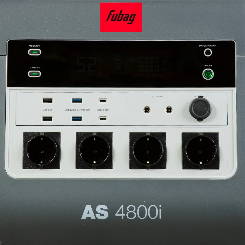 Портативная электростанция FUBAG AS 4800i (аккумулятор LiFePO4)