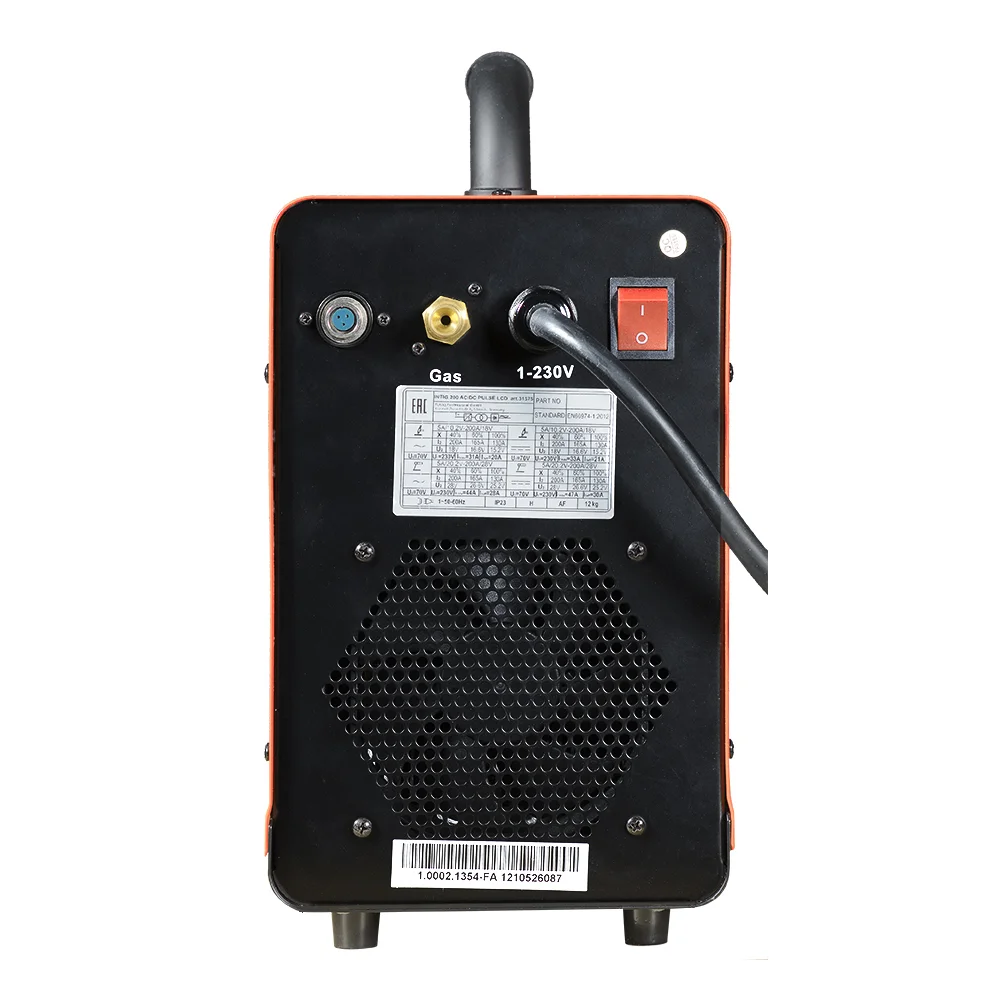 Сварочный инвертор FUBAG INTIG 200 AC/DC ПУЛЬС (PULSE) LCD + Горелка FB TIG 26 5P 4 м