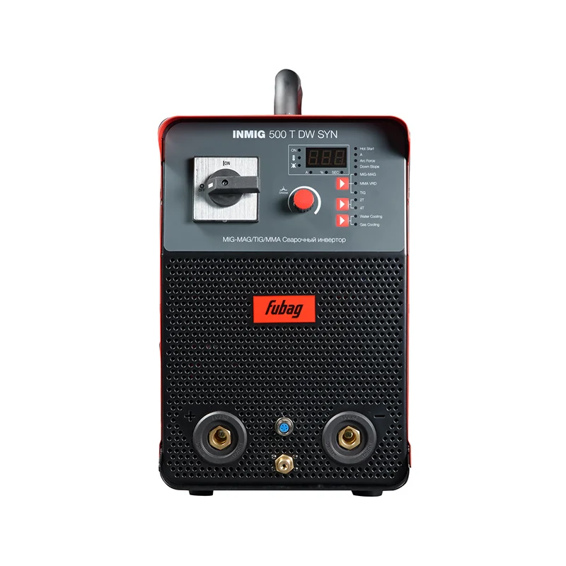 Cварочный полуавтомат FUBAG INMIG 500T DW SYN + Подающий механизм ДРАЙВ (DRIVE) INMIG DW SYN + Шланг пакет 5 м + Горелка FB 400 3 м