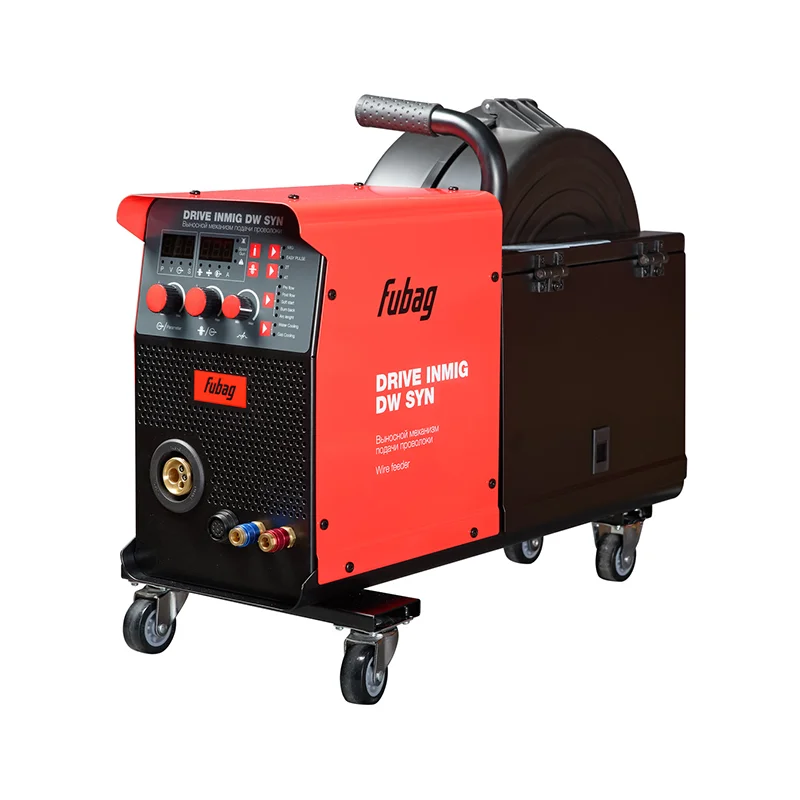 Cварочный полуавтомат FUBAG INMIG 500T DW SYN + Подающий механизм ДРАЙВ (DRIVE) INMIG DW SYN + Шланг пакет 5 м + Горелка FB 400 3 м