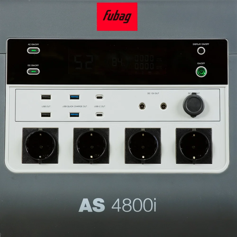 Портативная электростанция FUBAG AS 4800i (аккумулятор LiFePO4)