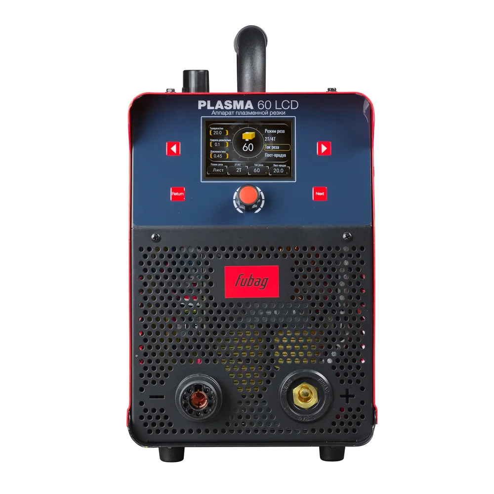 Аппарат плазменной резки FUBAG ПЛАЗМА (Plasma) 60 LCD + Горелка для плазмореза FB P60 6 м
