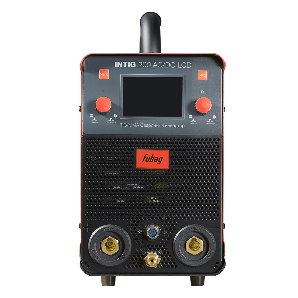 Сварочный инвертор FUBAG INTIG 200 AC/DC ПУЛЬС (PULSE) LCD + Горелка FB TIG 26 5P 4 м