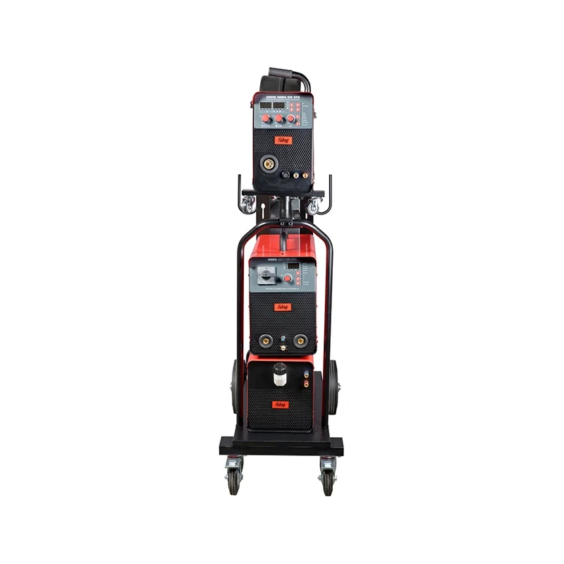 Cварочный полуавтомат FUBAG INMIG 500T DW SYN + Подающий механизм ДРАЙВ (DRIVE) INMIG DW SYN + Шланг-пакет 5 метров 70 мм2 14 pol с жидкостным охлаждением + Горелка FB 500 3m + Блок жидкостного охлаждения Cool 70 + Тележка для аппаратов