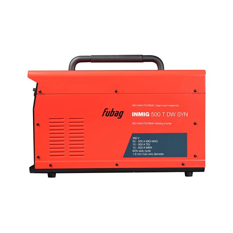 Cварочный полуавтомат FUBAG INMIG 500T DW SYN + Подающий механизм ДРАЙВ (DRIVE) INMIG DW SYN + Шланг пакет 5 м + Горелка FB 400 3 м