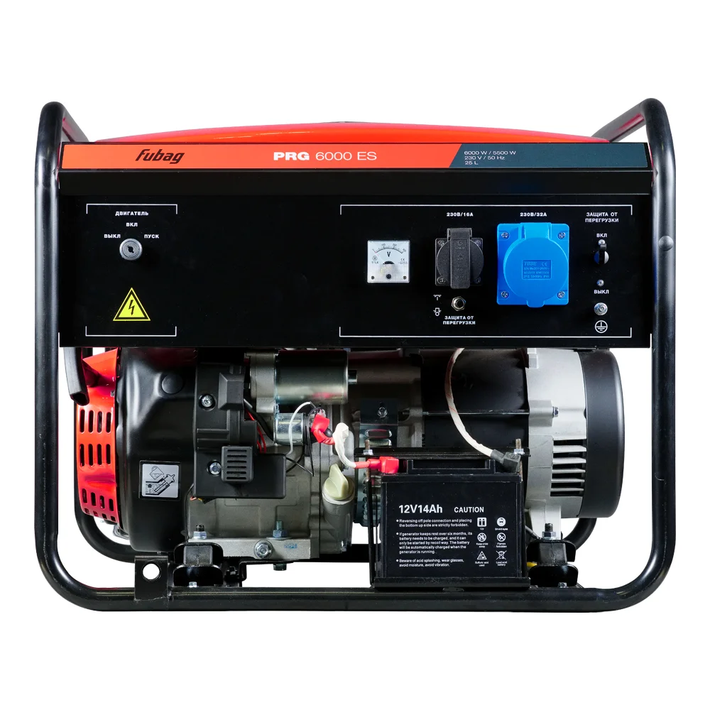 Бензиновый генератор FUBAG PRG 6000 ES с электростартером
