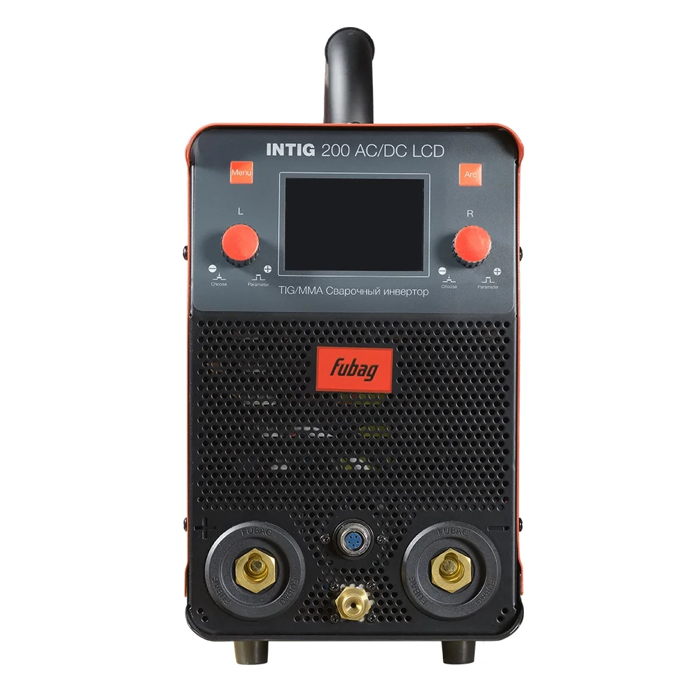 Сварочный инвертор FUBAG INTIG 200 AC/DC ПУЛЬС (PULSE) LCD + Горелка FB TIG 26 5P 4 м