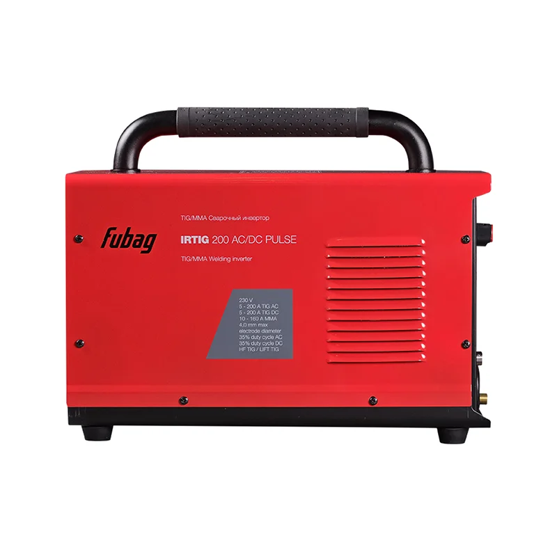Сварочный инвертор FUBAG IRTIG 200 AC/DC ПУЛЬС (PULSE) + Горелка FB TIG 26 5P 4 м