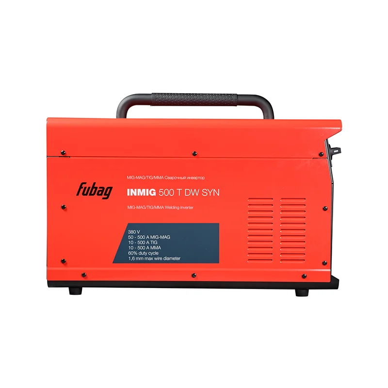 Cварочный полуавтомат FUBAG INMIG 500T DW SYN + Подающий механизм ДРАЙВ (DRIVE) INMIG DW SYN + Шланг пакет 5 м + Горелка FB 400 3 м