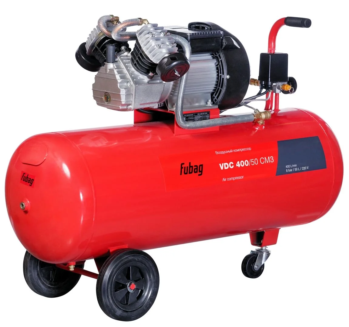 Компрессор FUBAG VDC 400/50 CM3 + Краскораспылитель FUBAG МАСТЕР (MASTER) G600/1.4 HVLP