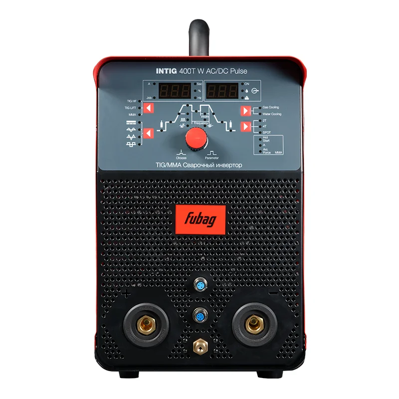 Сварочный инвертор FUBAG INTIG 400 T W AC/DC ПУЛЬС (PULSE) + Горелка FB TIG 18 5P 4 м + Блок жидкостного охлаждения Cool 70 + Тележка