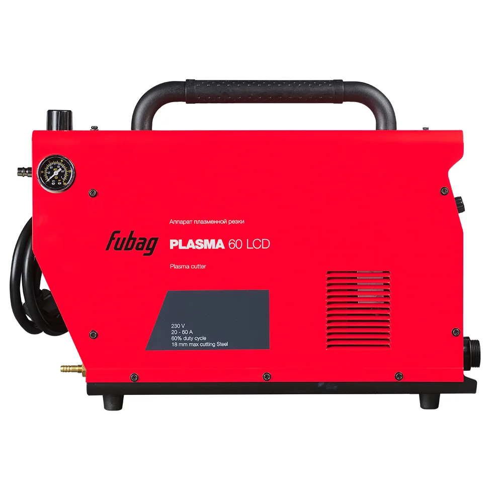 Аппарат плазменной резки FUBAG ПЛАЗМА (Plasma) 60 LCD + Горелка для плазмореза FB P60 6 м