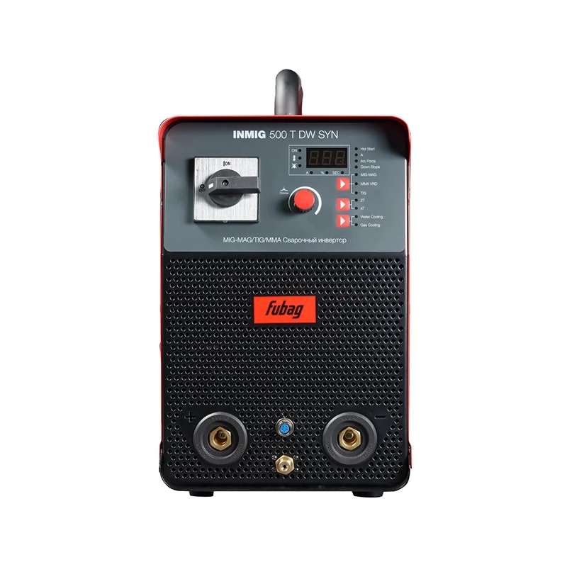 Cварочный полуавтомат FUBAG INMIG 500T DW SYN + Подающий механизм ДРАЙВ (DRIVE) INMIG DW SYN + Шланг пакет 5 м + Горелка FB 400 3 м