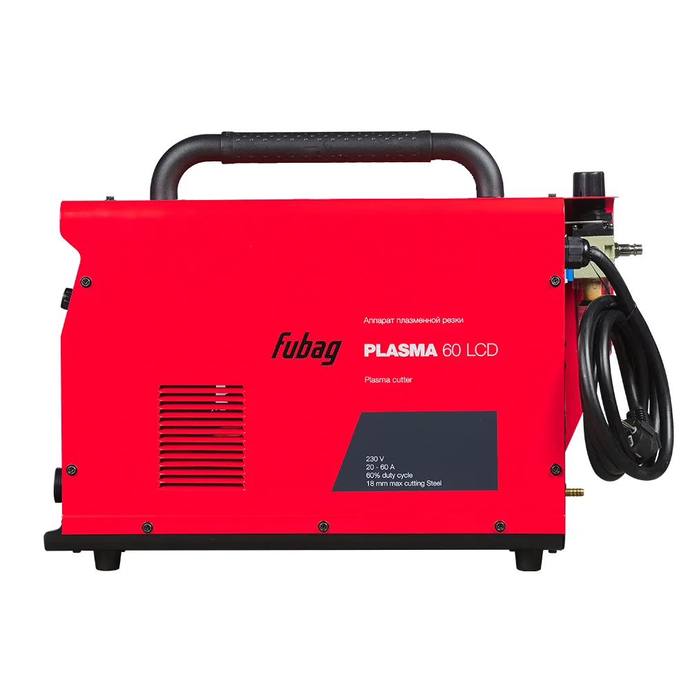 Аппарат плазменной резки FUBAG ПЛАЗМА (Plasma) 60 LCD + Горелка для плазмореза FB P60 6 м