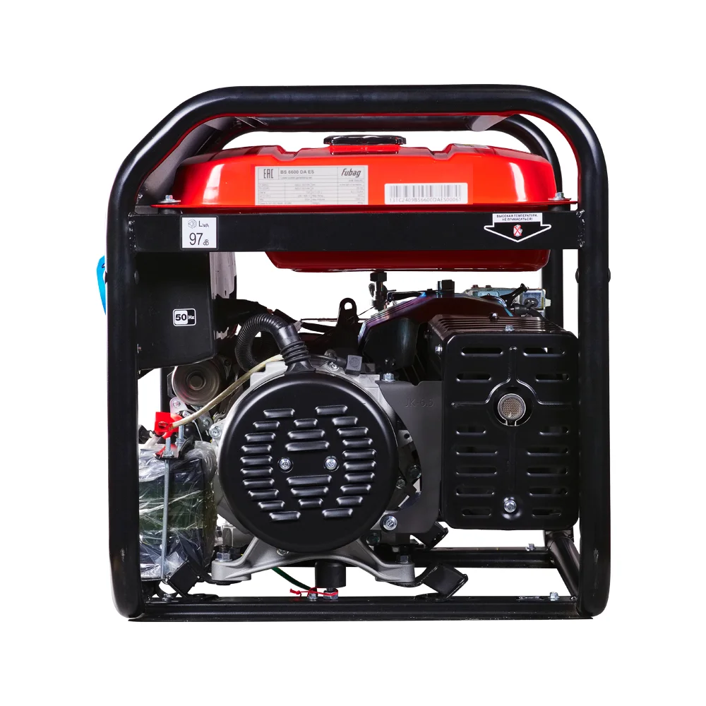 Бензиновый генератор FUBAG BS 6600 DA ES (трехфазный) с электростартером и коннектором автоматики