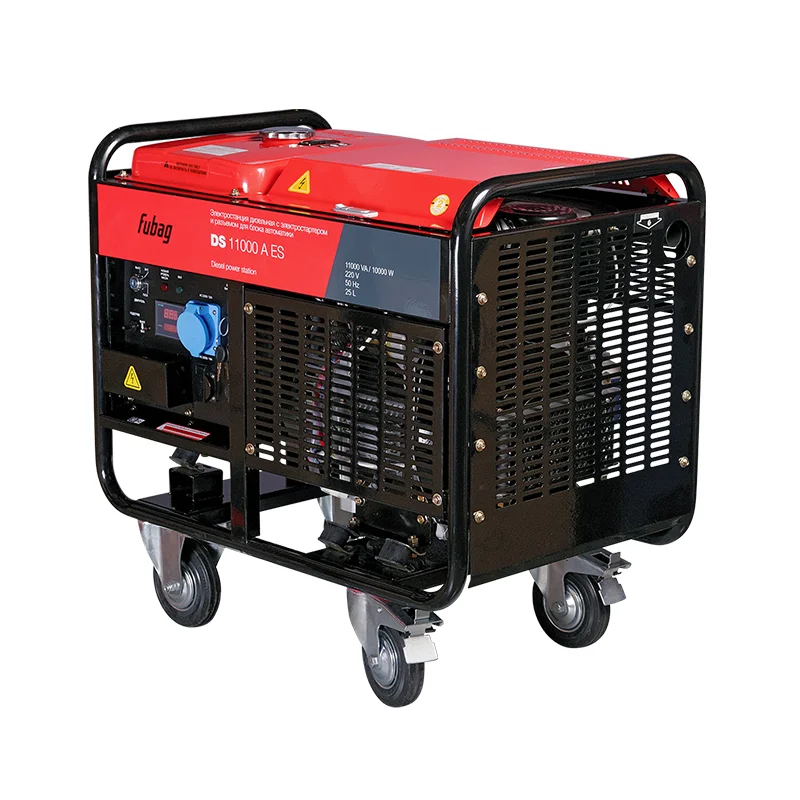 Дизельный генератор FUBAG DS 11000 A ES с электростартером и коннектором автоматики