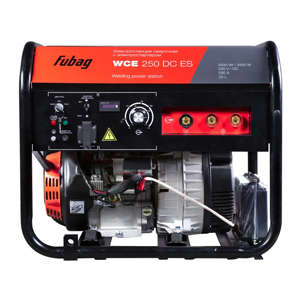 Сварочный бензиновый генератор FUBAG WCE 250 DC ES
