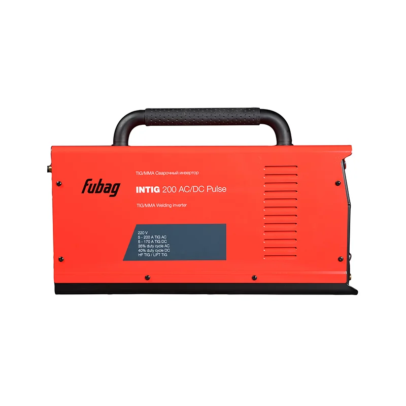 Сварочный инвертор FUBAG INTIG 200 AC/DC ПУЛЬС (PULSE) + Горелка FB TIG 26 5P 4 м