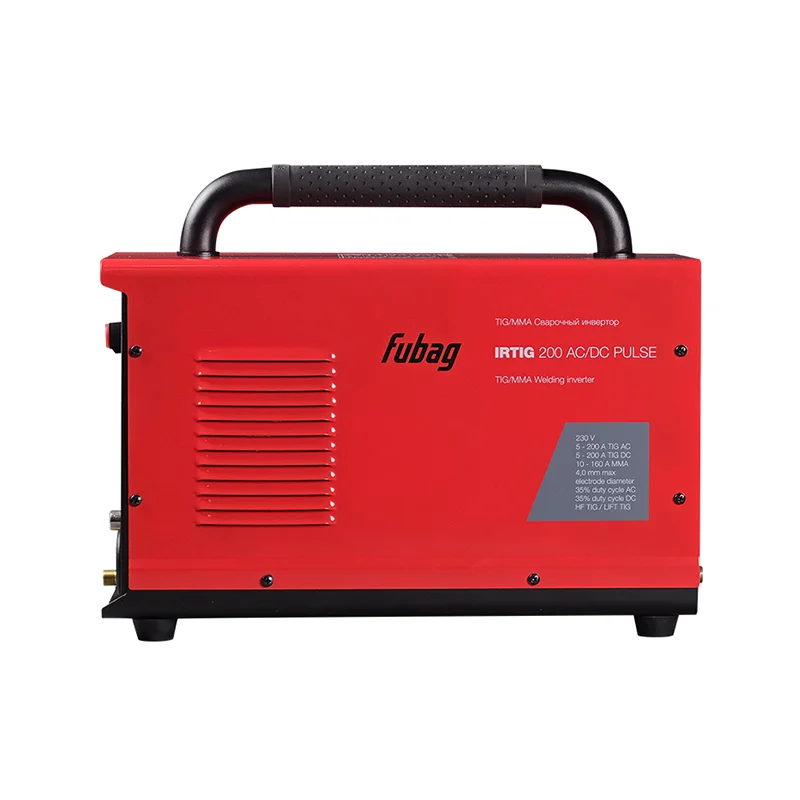 Сварочный инвертор FUBAG IRTIG 200 AC/DC ПУЛЬС (PULSE) + Горелка FB TIG 26 5P 4 м