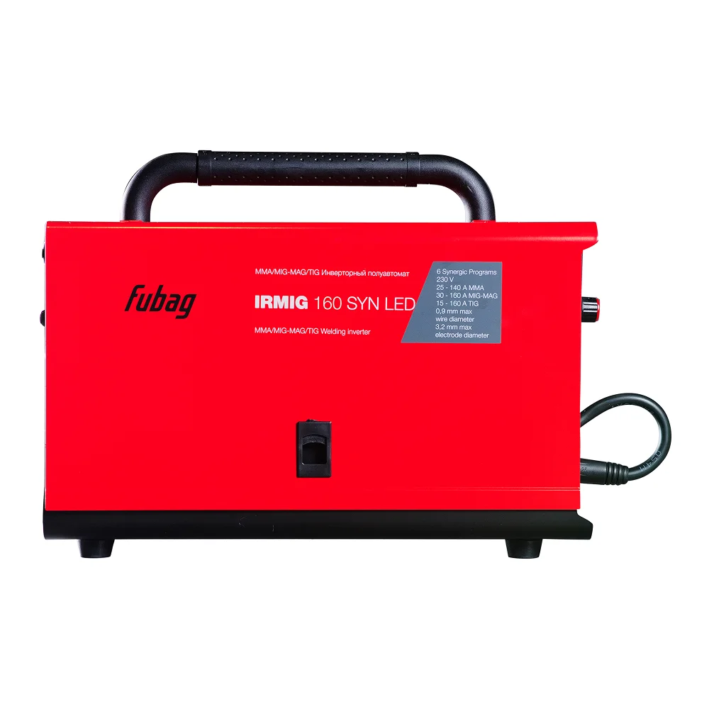 Сварочный полуавтомат FUBAG IRMIG 160 SYN LED + Маска сварщика Хамелеон FUBAG IR 9-13N S в ПОДАРОК