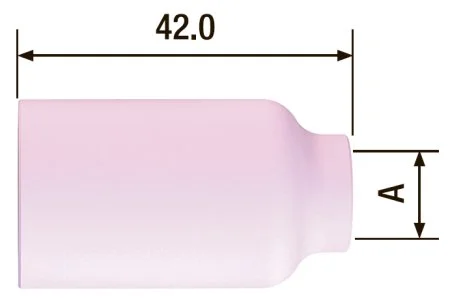 FUBAG Сопло керамическое для газовой линзы №5 ф8 FB TIG 17-18-26 (2 шт.)