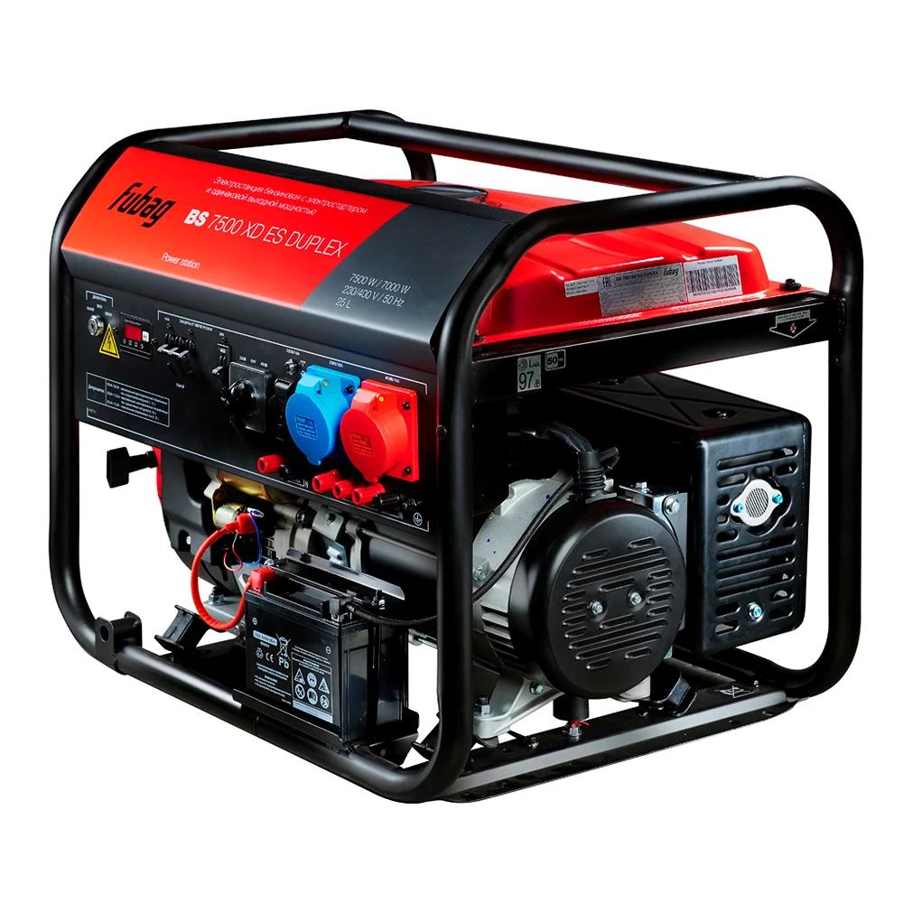 Бензиновый генератор FUBAG BS 7500 XD ES DUPLEX