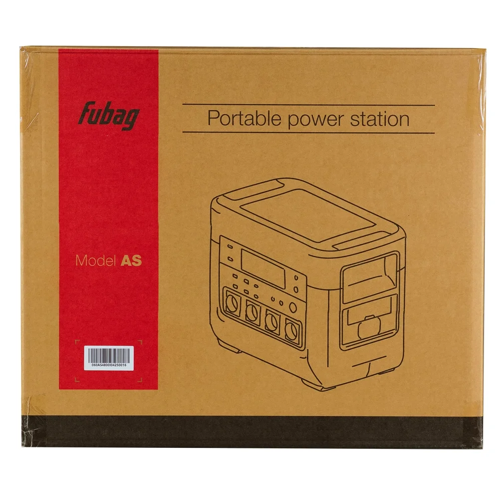 Портативная электростанция FUBAG AS 4800i (аккумулятор LiFePO4)