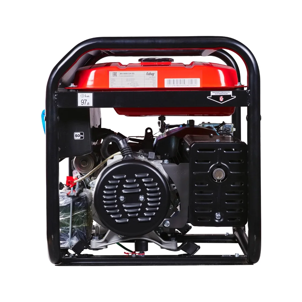 Бензиновый генератор FUBAG BS 6600 DA ES (трехфазный) с электростартером и коннектором автоматики