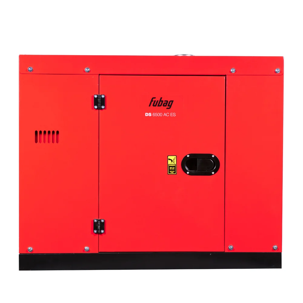 Дизельный генератор FUBAG DS 6500 AC ES с электростартером и коннектором автоматики (кожух)