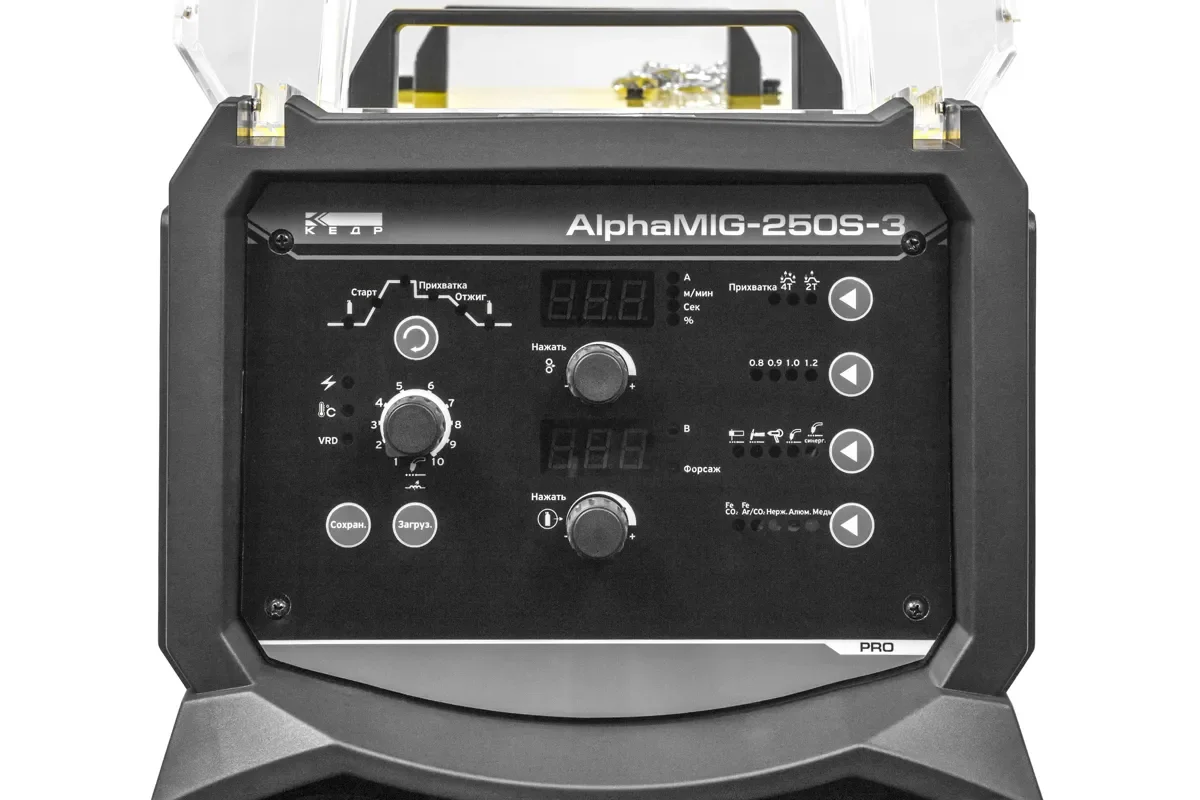 Полуавтомат КЕДР AlphaMIG-250S-3 (30–250А, 380В)