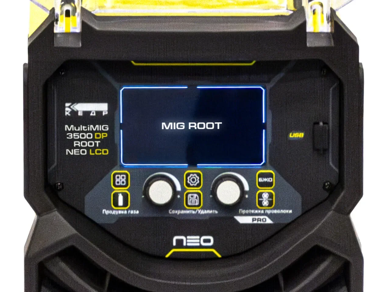 Источник сварочный КЕДР MultiMIG-3500DP ROOT NEO LCD
