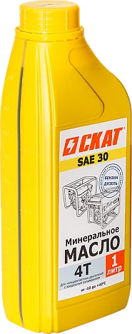 Масло для 4-тактных двигателей минеральное SAE 30 1 л