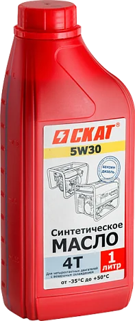 Масло для 4-тактных двигателей синтетическое SAE 5W30 1 л