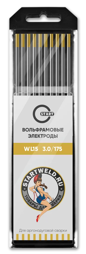 Вольфрамовый электрод WL 15 3,0/175 (золотой) WL1530175