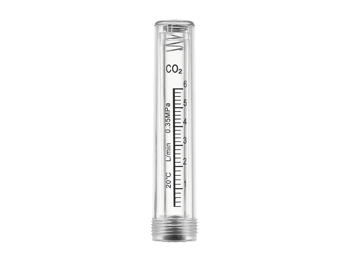 Ротаметр—колба для смесителя Ar/CO2—2Р (CO2 0-6л/мин)