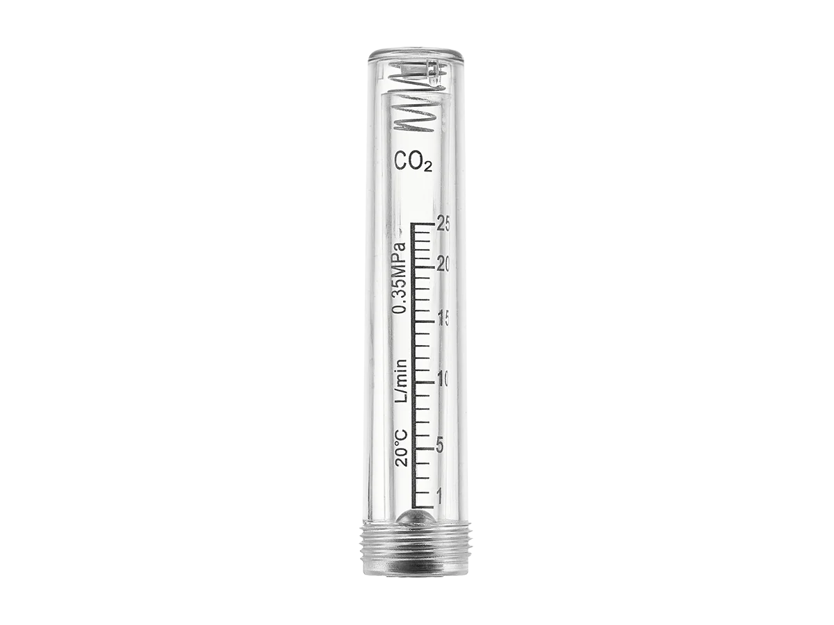 Ротаметр—колба для смесителя Ar/CO2—4Р (CO2 0-25л/мин)