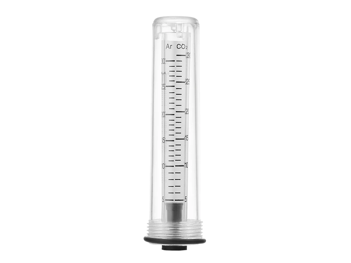 Ротаметр-колба комплект для регуляторов PRO CONTROL AR/CO2 1Р/2Р (Ar/CO2 5-30л/мин, поплавковый)