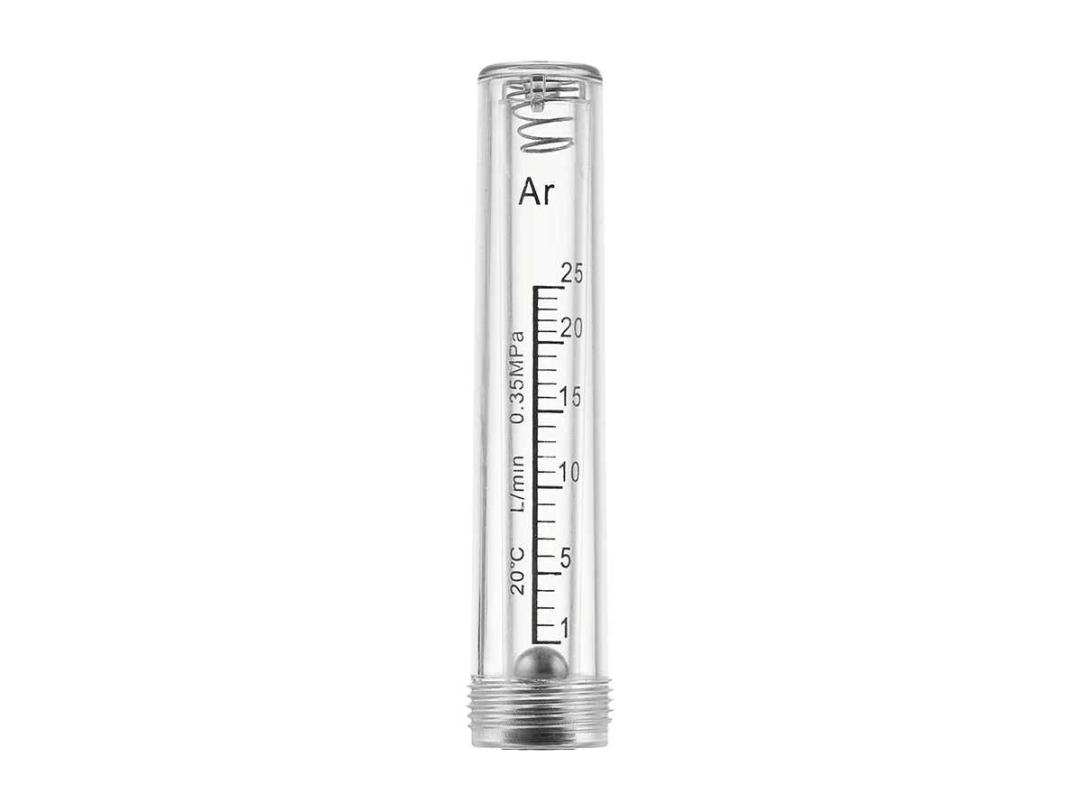 Ротаметр—колба для смесителя Ar/CO2—2Р (Ar 0-25л/мин)