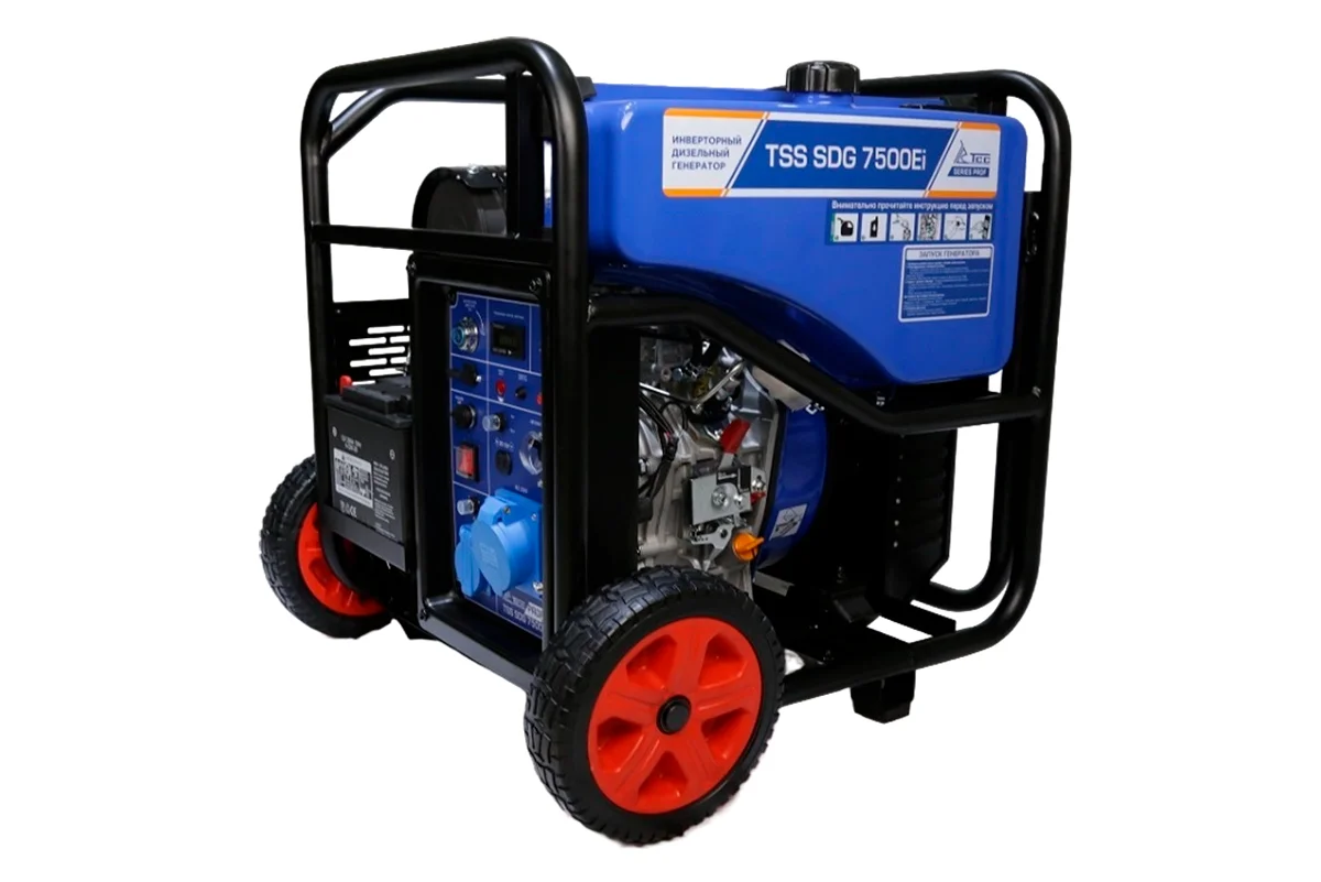 Дизель генератор инверторный ТСС SDG 7500E3Ui 210027