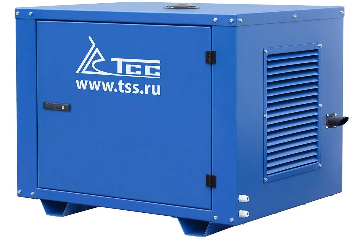 Бензиновый генератор 7,5 кВт ТСС SGG 7500Е3 в кожухе МК-1 017017