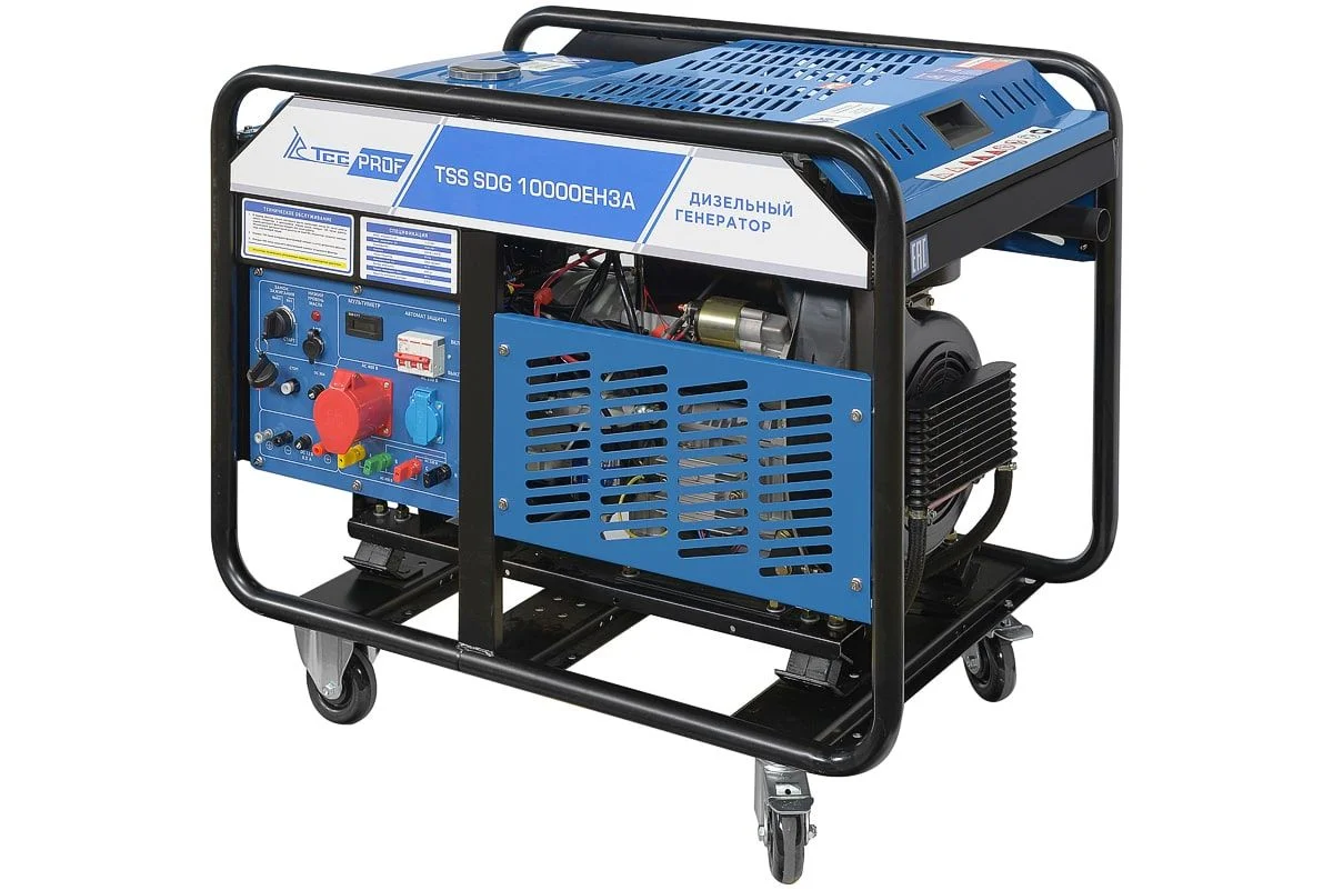 Дизель генератор ТСС SDG 10000EH3A 100038