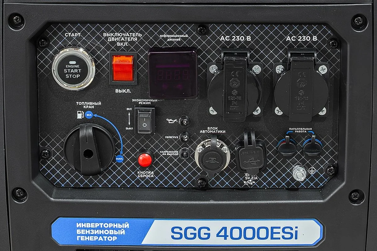 Бензогенератор инверторный ТСС SGG 4000ESi 060049