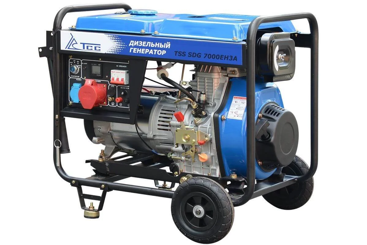 Дизель генератор ТСС SDG 7000EH3A 100018