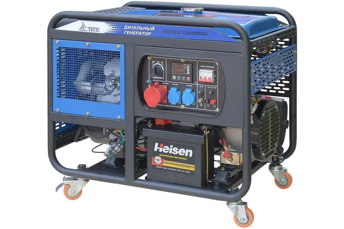 Дизель генератор ТСС SDG 12000EH3A 077038