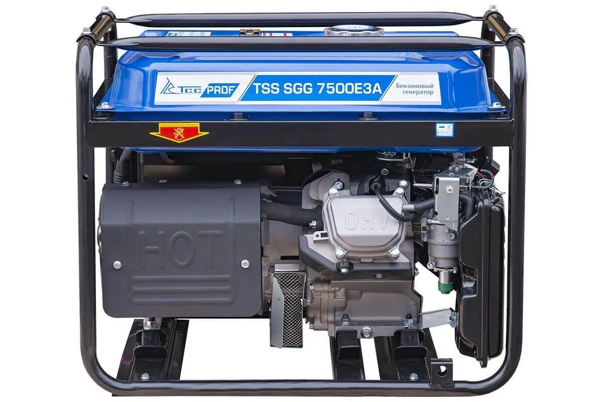 Бензиновый генератор 7,5 кВт ТСС SGG 7500Е3A с АВР 033525