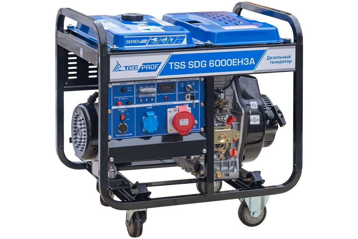 Дизель генератор ТСС SDG 6500EH3A с АВР 033539