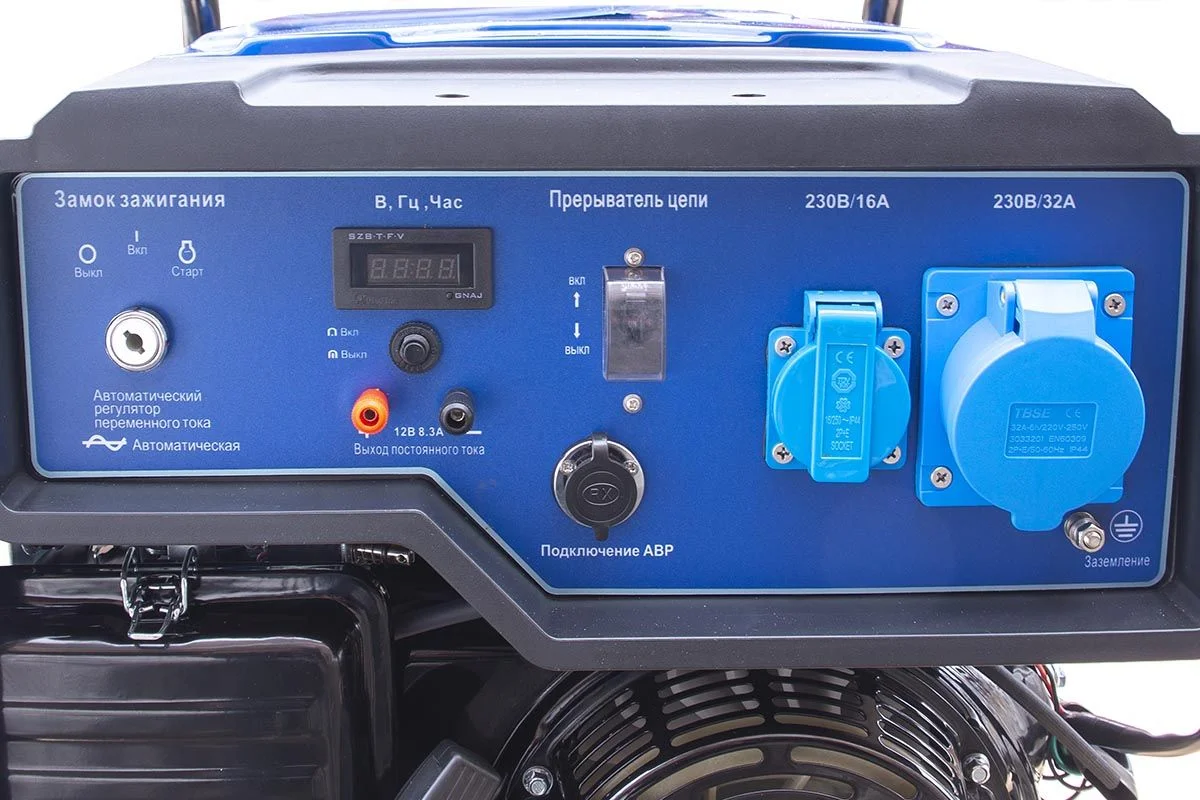 Бензогенератор 7 кВт ТСС SGG 7000EA в кожухе МК 110108