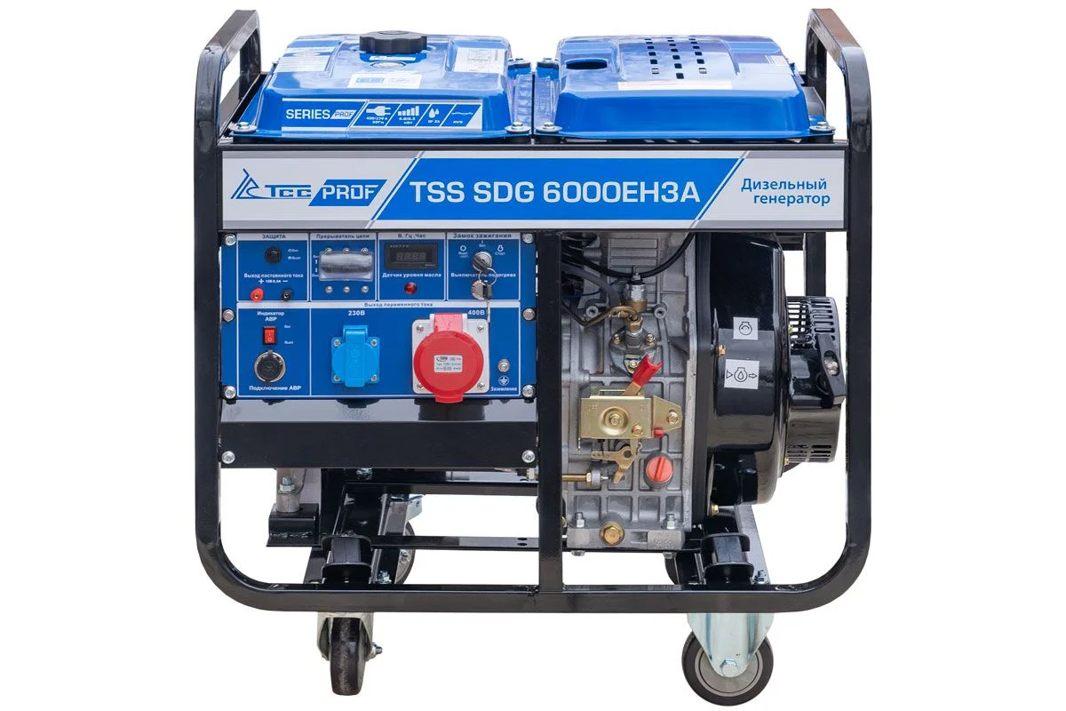 Дизель генератор ТСС SDG 6500EH3A с АВР 033539
