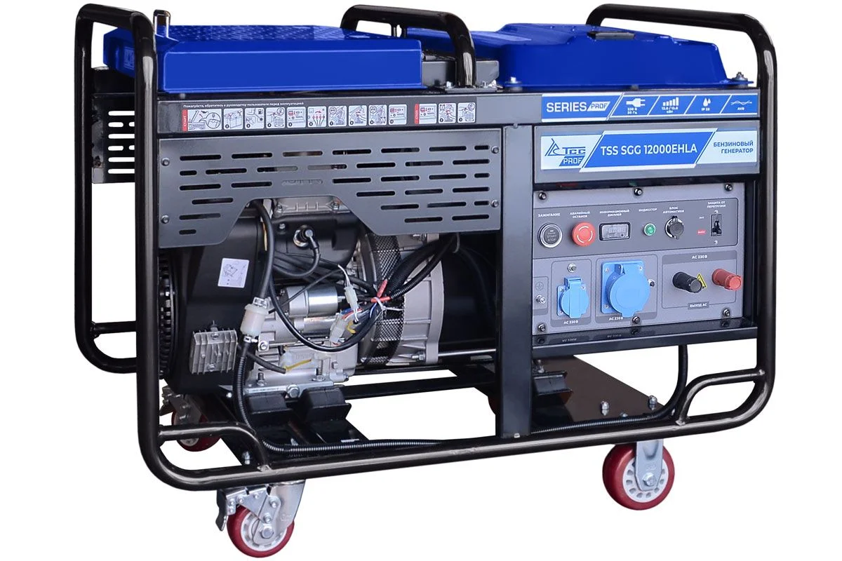 Бензогенератор ТСС SGG 12000EHLA с АВР 033534